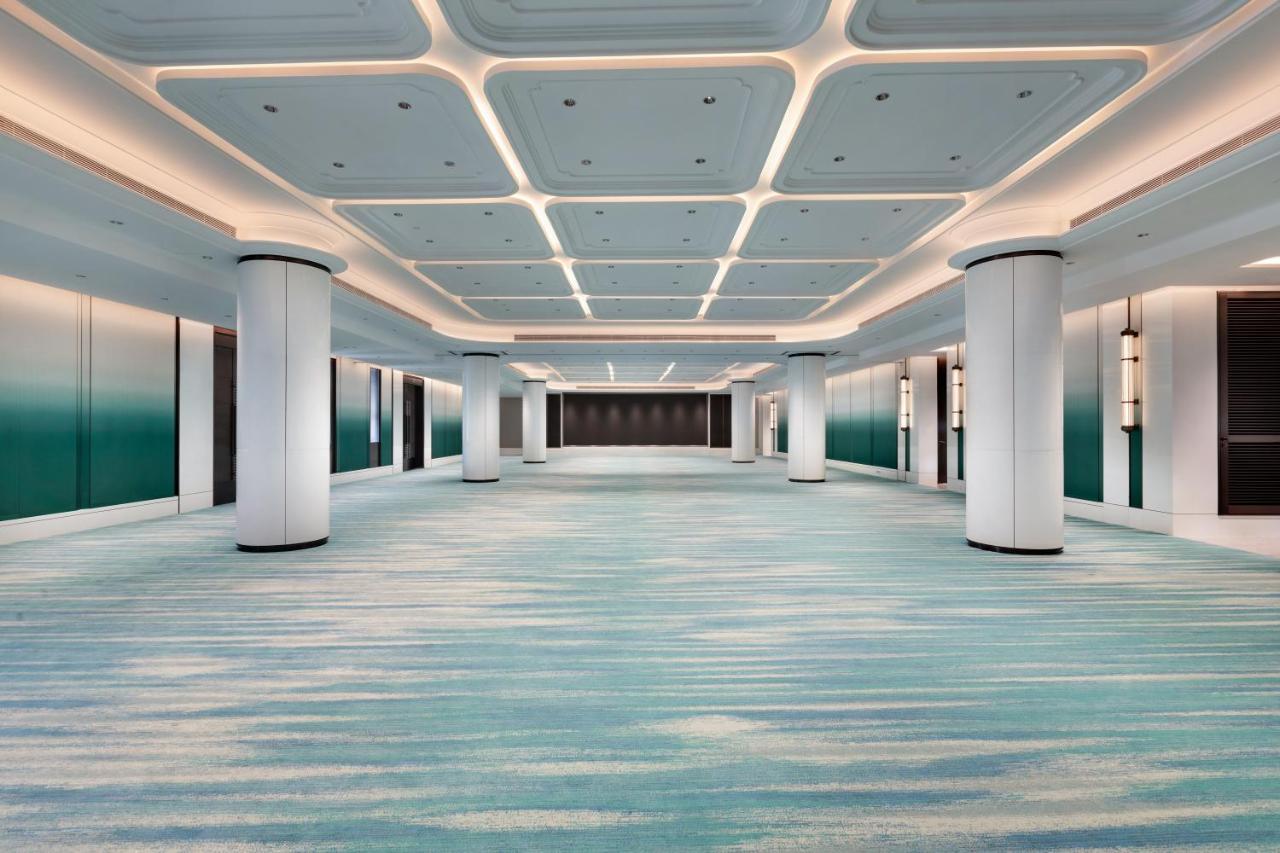 Xiamen International Seaside Hotel -Hotel Corridor Leads To The Stone Exhibition Hall מראה חיצוני תמונה